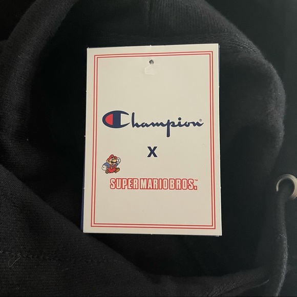 Women's Reverse Weave Hoodie, Mario Spiny & Goomba - Picture 10 of 11